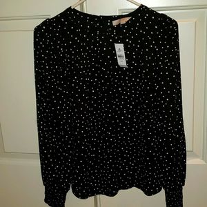 NWT LOFT blouse xxs